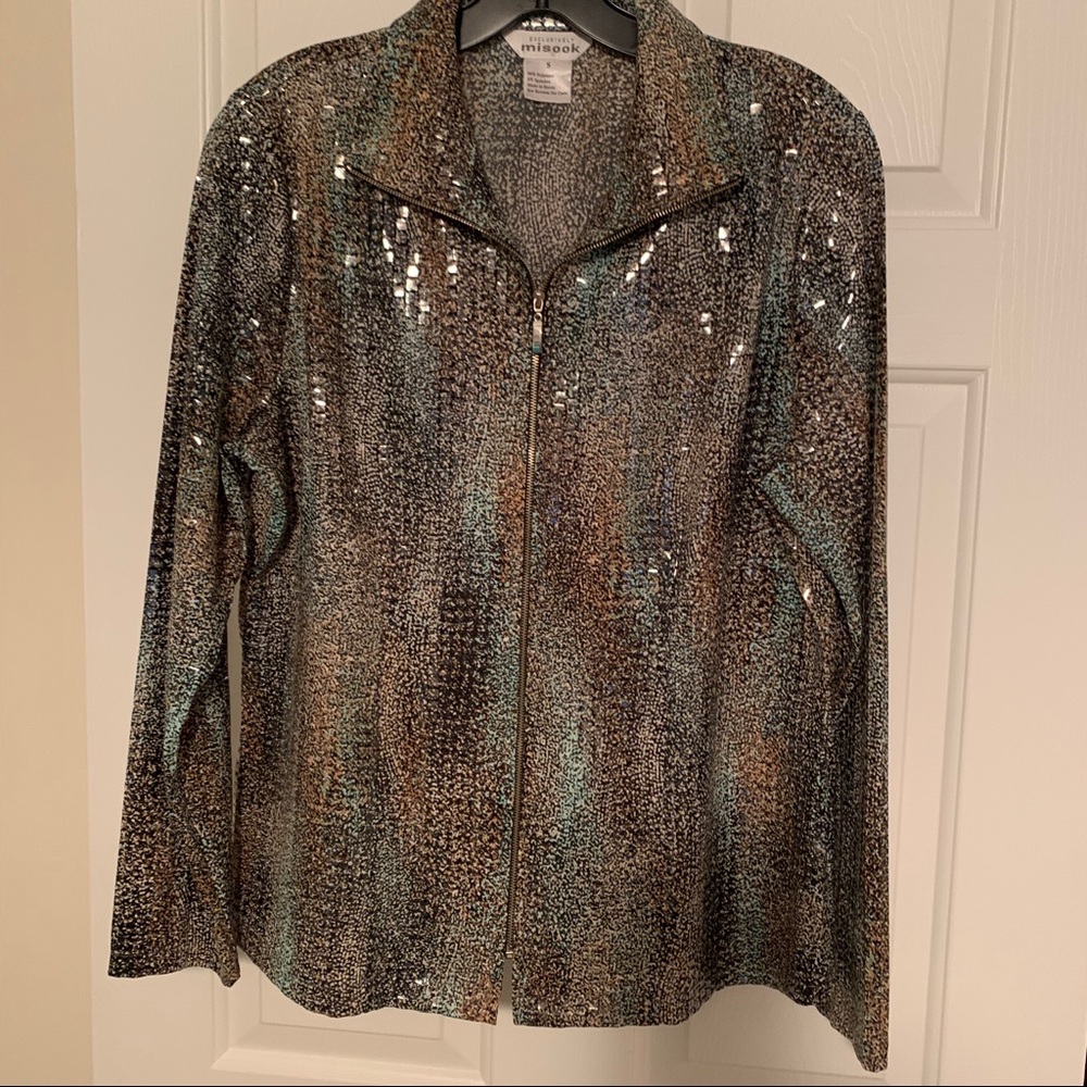 Misook zippered jacket